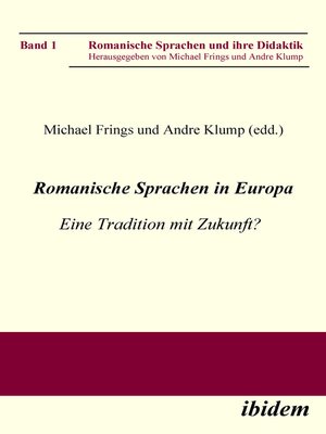 cover image of Romanische Sprachen in Europa